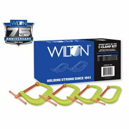 WALTER MEIER 4 Piece Spark Duty Clamp Kit, 4PK WL11114